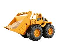 Excavator Toy - Inertia Driving Construction Truck, Sandbox Digger with Articulated Boom and Rotating Cabin, Heavy Duty Engineering Vehicle, Kids Crane, Realistic Digger Machine for Kids Home