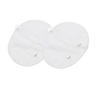 EXCEART 1 Pair Underarm Sweat Pad with Transparent Shoulder Strap, Sweat- Absorbent and Quick- Drying Armpit Sweat Pads for Women Girls (White)