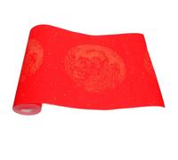 EXCEART 1 Roll Red Xuan Paper Chinese Spring Festival Chunlian Duilian Paper Cut Chinese New Year Calligraphy Rice Red Paper