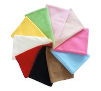 EXCEART 10pcs Polar Fleece Fabric Quilting Fabric Sewing Cotton Bundle Embroidered Linen Quilting Squares DIY Accessories DIY Cloth Handmade Cloth Scarf The Manual