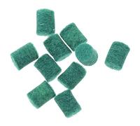 EXCEART 10pcs Saxophone Felt Column Bumper Guard Pad Key Height Positioning Columns Repair Parts for Alto Tenor Soprano Saxophone 8x11mm Green