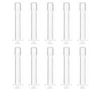 EXCEART 10pcs Vaginal Suppository Applicators Disposable Vaginal Cream Applicators Lubricant Injector Syringe Lube Tube for Female Ladies