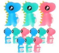 EXCEART 12Pcs Cute Animal Silicone Pencil Caps - Adorable Pencil Extenders for Kids Soft and Flexible Toppers Perfect for School and Craft Projects