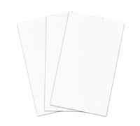 EXCEART 15x20cm Stretched Oil Painting Canvas for Artists White Square Cotton Canvas for DIY Painting for Beginners and Professionals