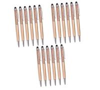 EXCEART 18pcs Glitter Pen Diamond Stylus Pen for School Office Pad Use Writing and Touch Screen Functionality Sparkling Design