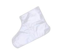 Exceart 200 pcs Paraffin Bath Liner Clear Plastic Disposable Booties for Foot Pedicure Hot Spa Wax Treatment Thermal Therapy Feet Covers Bags Plastic Socks Liners