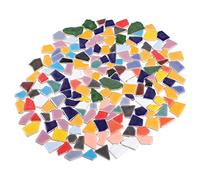 EXCEART 200g Mosaic Granular Tiles Ceramic Tile for DIY Crafts Supplies Irregular Stone Assortment Patio
