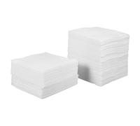 EXCEART 200pcs Disposable Non-Woven Fabric Makeup Removal Wipes, Hypoallergenic Facial Cleansing Pads for Sensitive Skin, Travel-Friendly Square Design