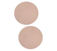 EXCEART 2pcs Base Clay Throwing Bats Artists Clay Board wedging Board for Pottery Clay Board Ceramic Clay Board Pottery Bats Pottery Tools Wooden Round Clay