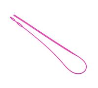 Exceart 2pcs Easy Threader Flexible Needle Drawstring Threader Replacement Craft Tools for Jackets Coats Pants Swim Trunks Shoe Laces Tote Bags Rosy