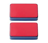 EXCEART 2pcs Fully Enclosed Pickup Metal Cover Brass Cover for Single Coil Humbucker Pickup Guitar Use