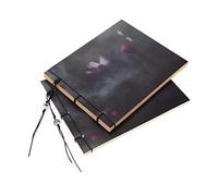 EXCEART 2pcs Retro Thread-Bound Journal for Drawing - Handcrafted Chinese Wind Notebook with Assorted Color Pages Ideal for Note-Taking and Journaling