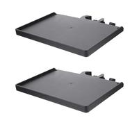 EXCEART 2pcs Universal Sound Storage Tray Live Broadcast Microphone Mic Rack Stand
