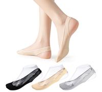 EXCEART 3 Pairs No-Show Socks for Women