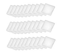 EXCEART 30Pcs Clear Glass Cabochons Transparent Dome Cabochon Patches Crafts for Pendant Jewelry Making 25mm/1 inch