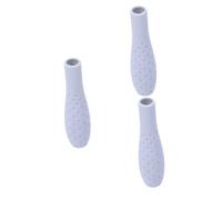 EXCEART 3pcs Silicone Stylus Grip Protective Cover for Compatible Pencil Stylish Grey Case Silicone Sleeve for Stylus Pens Use While Drawing Writing Tablets
