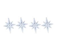 EXCEART 4 Pieces Octagonal Resin Snowflake Silicone Mold Snowflake Resin Moulds Christmas Snowflake Resin Casting Molds Star Resin Molds,