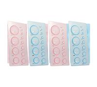EXCEART 4pcs Quilling Paper Tool Set Half Ball Domes Craft Mould Quilling Styler for Beginners DIY Paper Craft Tool