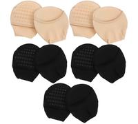 EXCEART 5 Pairs Women Cotton Grip Socks with Silicone