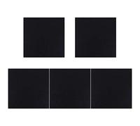 EXCEART 5pcs Acoustic Absorption Felt Panel for Soundproofing for Music Rooms Ktv and Offices Easy to Install Reduces Echo and Reverberation Elegant Design