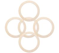 EXCEART 5pcs Wood Wreath Frames for Crafting Decoration for Home and Garden for Christmas Weddings Seasonal Decor