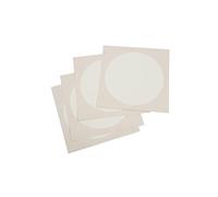 EXCEART Blank Chinese Painting Paper - 10 Sheets 33X33Cm Thickened Xuan Paper for Art and Drawing Exceptional Ink Absorption for All Mediums