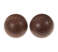 EXCEART Chinese Baoding Balls Hand Exercise Wrist Balls for Stress Relief and Muscle Flexibility Training Set of 2 Fitness Massage Health Balls