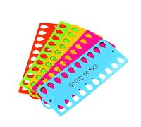 EXCEART Embroidery Thread Organizer Bobbin Holder Cross Stitch Sewing Thread Stand Winding Plate Compact Sewing Tools Accessories for Home Craft Projects