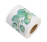 EXCEART Eucalyptus Leaf Bulletin Board Border Roll Decorative Blackboard Paper for Classroom and Home Great for Kindergarten and Presentation