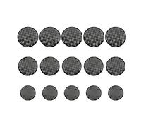 EXCEART Flowerpot Hole Pads Replacement Leakproof Gasket Round Mesh Pads 150 Pcs Sizes 2.5cm 4.5cm for Planting