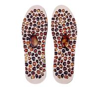 EXCEART Foot Massager Insoles with Cobblestone Design Lightweight Acupressure Shoe Inserts for Pain Relief and Relaxation Suitable for Men and Women
