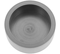 EXCEART Graphite Round Ingot Mold 3 Inch Diameter Crucible for Metal Casting High Thermal Conductivity Corrosion Resistant Graphite Mold for Gold Silver