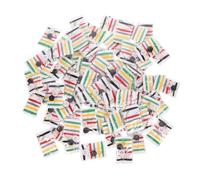 Exceart Hotel Mini Sewing Kit 100pcs Disposable Sewing Kit Thread Embroidery Cross Stitch Tools for Travel Small Hotel Supplies