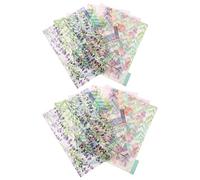 EXCEART Index Classified Labels Binder Dividers Pp Plastic Sorter Labels Patterns Easy to Use