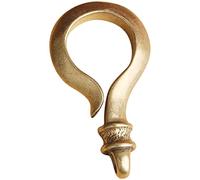 EXCEART Keychain Hook Key Hook Pendant Hook Pocket Keychain Holder Clip Purse Keychain Ring Fish Hook Keyring Key Pocket Clip Fish Hook Keychain Holder Metal Decor Man Antique Wallet Brass