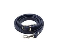 EXCEART Leather Cross Body Strap Adjustable Shoulder Bag Straps Handbag Handle Chain Replacement Belt with Buckles for Messenger Bag Satchel Briefcase 120cm Blue
