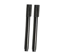 EXCEART Portable Money Detector Pen for Banknote Authentication with UV Ink 2pcs Black Plastic Money Checker Pen Suitable for Cash Verification
