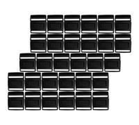 EXCEART Portable Plastic Buckle 100pcs Fastening Multi-use Buckle Plastic Buckles Hat Detachable Release for Clips Convenient Adjustable Center Replacement Small Strap