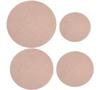 EXCEART Pottery Bat 10 Inch Wooden Drying Board for Clay and Ceramic Art DIY Pottery Wheel Base Plate for Sculpting Projects
