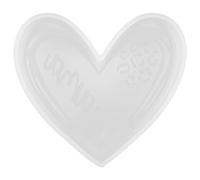 EXCEART Silicone Candle Molds for Candles Heart Shaped Flexible Moulds for Easy Demoulding Non-stick Silicone for Crafting Soap Making and Home Decoration