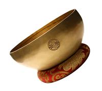EXCEART Singing Bowl Meditation Bowl for Buddhist Sound Therapy and Meditation for Home Decor and Sound Healing Practices