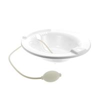 EXCEART Sitz Bath for Women Private Parts Basin Squat Basin for Post Partum and Elderly Care