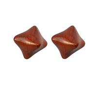 EXCEART Solid Wood Massage Balls 2-Pack Hand Therapy Balls for Reflexology Finger Exercise and Stress Relief Suitable for Home and Elderly Use