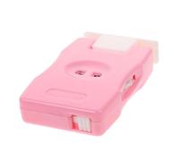 EXCEART Tools Digital Click Knitting Tool Row for Knitting Row Crocheting Counter Braid Tool Tally Clicker Lap Crochet Hook Stitch Pink Button with a Needle