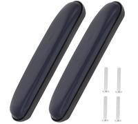 EXCEART Universal Wheelchair Armrest Pads Replacement Sponge Cushion with Anti-Slip Bottom for Patient Care Elbow Support 10.63X1.97X1.18In 2 Pack