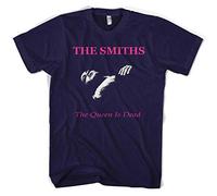 Exceed The Smiths Queen is Dead Morrissey Unisexe T Shirt Toutes Les Tailles Et Couleurs Navy Blue