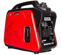 Excel 1000W Petrol Inverter Generator 4 Stroke Portable Generator for Camping, Jobsites - Pure Sine Wave, Ultra Quiet-60cc Engine, 3L Fuel Tank