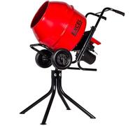 Excel 134L Portable Cement Mixer 240V/370W with Wheels