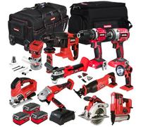 Excel 18V 11 Piece Power Tool Kit with 3 x 4.0Ah Battery & Charger EXLKIT-17314