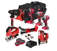Excel 18V 7 Piece Power Tool Kit with 3 x 4.0Ah Battery & Charger EXLKIT-17315
